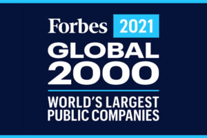 Forbes 2021 top 100 largest companies
